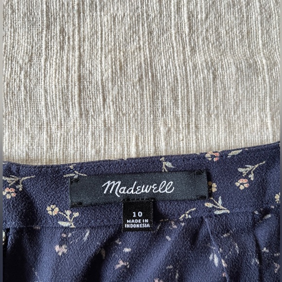 MADEWELL// Ruffle-Wrap Midi Skirt with Spring Fling - Picture 3 of 12